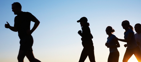 clemeson student running